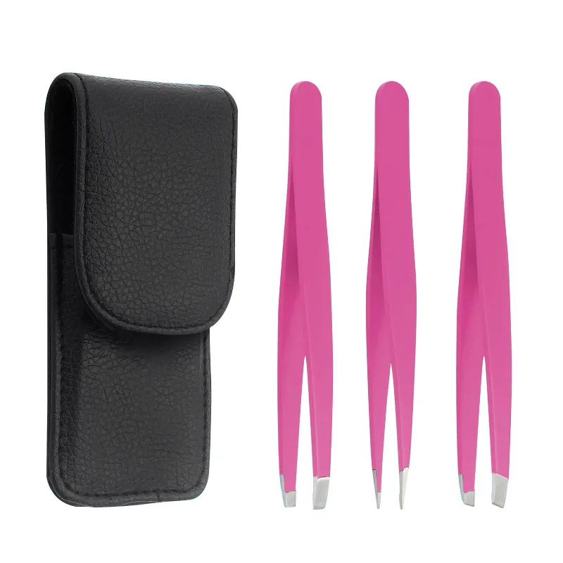 5set Beauty tools eyebrow tweezers plucking eyebrows scissors clip