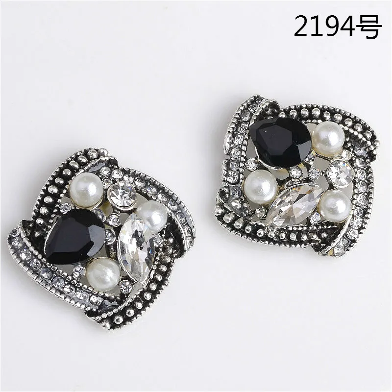 

50PCS 19mm Imitation Pearl Crystal Resin Charms Pendants for Earring Bracelet Choker Necklace Jewelry Making