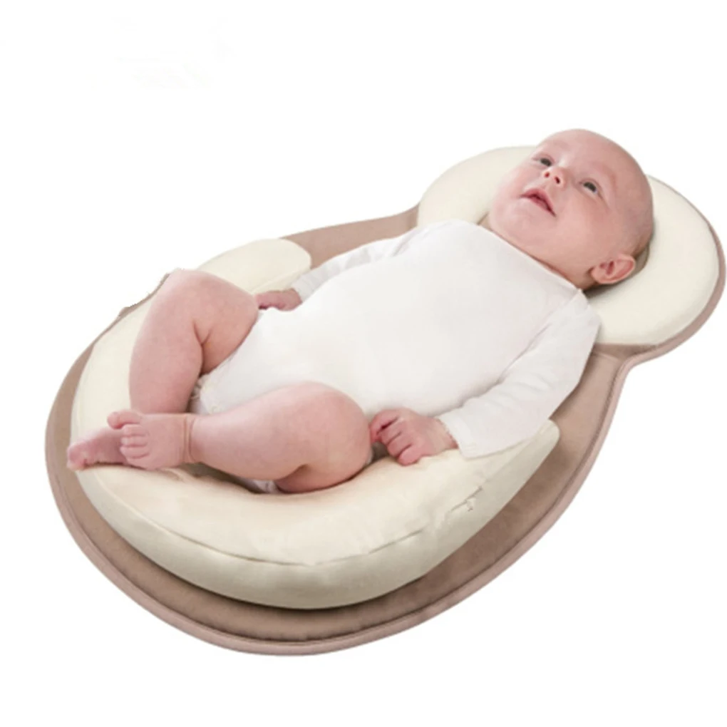 

Baby Positioner Pillow Prevent Flat Head Sleep Cushion Infant Head protection Shaping Pillows Anti Roll Cozy Sleep 0-12 Months