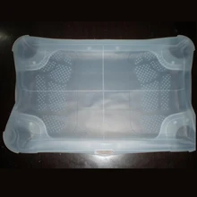 50 шт. в партии белый синий силиконовый защитный чехол для nintendo wii Fit balance board
