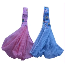 Дышащая Летняя Сетка, детская багажная сетка, передняя сторона, одно плечо, переноска для малышей, портативная эргономичная упаковка, слинг-переноска