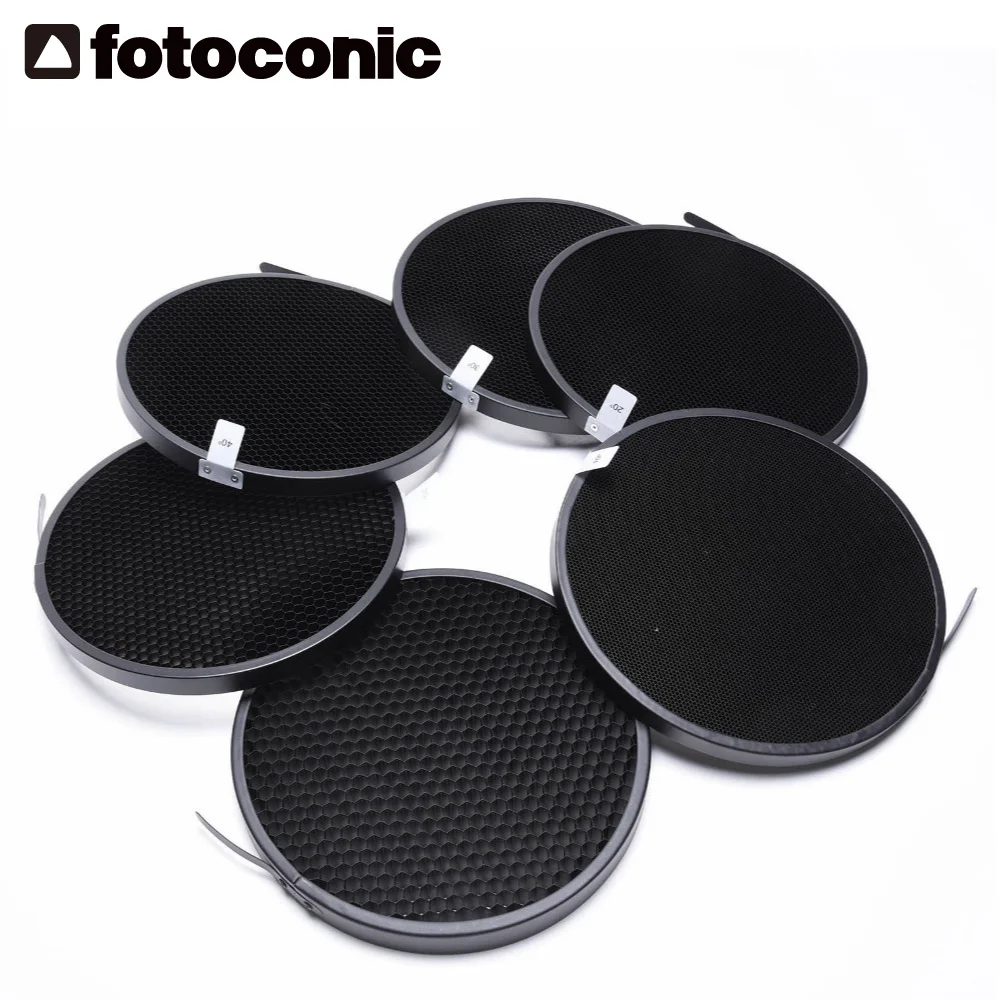 bilder für Pro 10 20 30 40 50 60 Grad Wabengitter Kit für Profoto Zoom Reflektor 2 II bilder für Pro 10 20 30 40 50 60 Grad Wabengitter Kit für Profoto Zoom Reflektor 2 II