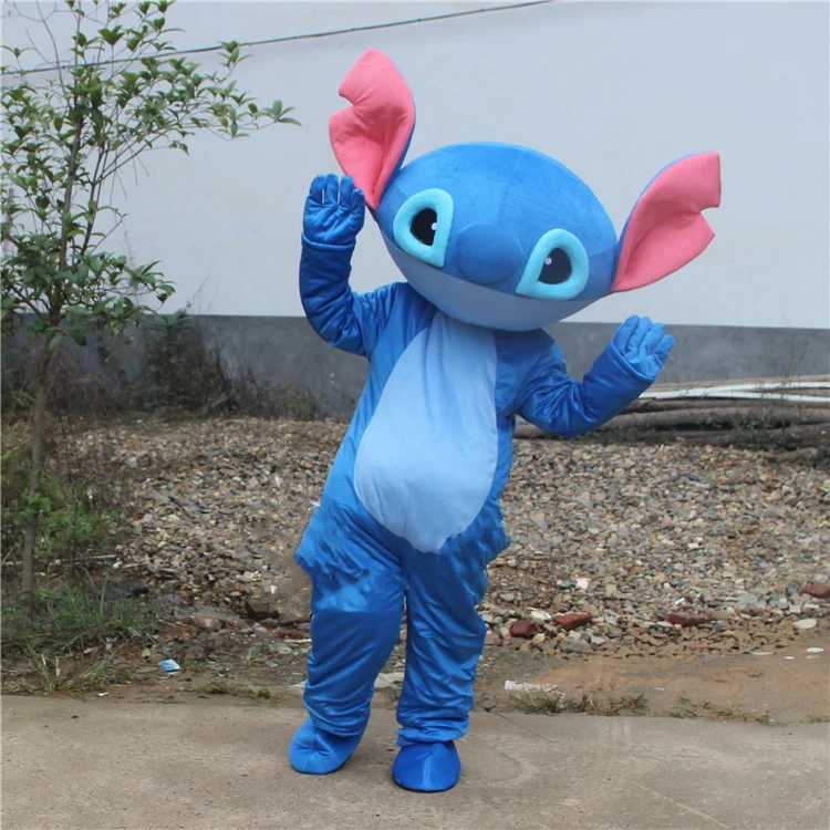 Stitch Of Lilo /& Stitch Mascot Costume Halloween Party Dress Outfit Free Ship