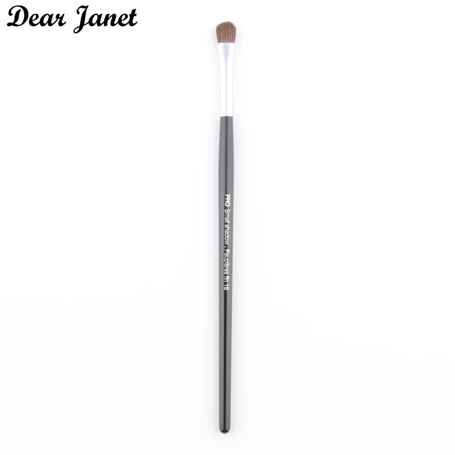 

1 piece Pro Small Shadow #15 Eyeshadow Blending Smudge Makeup brushes Eye Make up brush Pony Hair wood handle