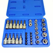 Ручные инструменты дюймов рукав хром ванадиевой сталь разъем ремонт автомобилей инструмент набор трещоточных ключей Набор гаечных ключей бит гаечные ключи Набор