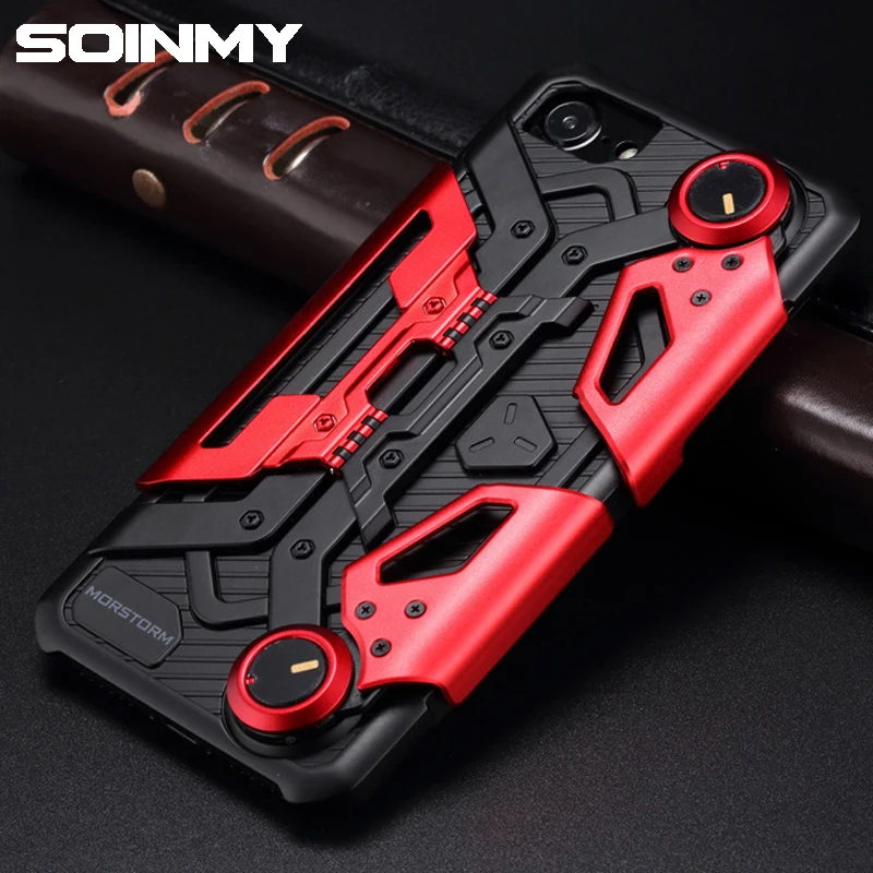 Soinmy чехол на айфон 6s X 8 8 P 7 7 P 6 плюс ударопрочный Броня Гибридный геймпад чехол телефона для Apple iphone 8 плюс Fundas Роскошные