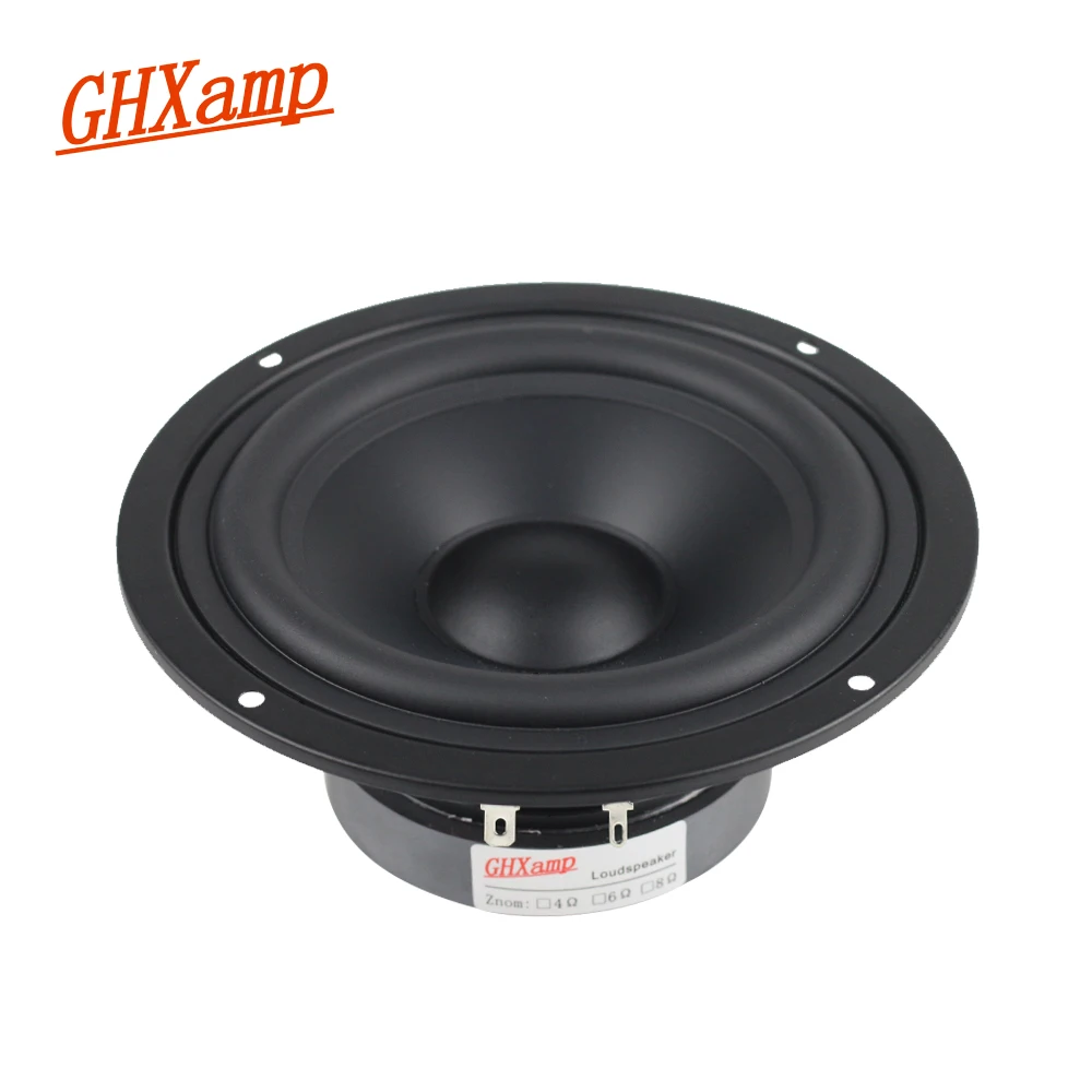 GHXAMP 5 дюймовый динамик вуфера блок Alto стерео спикер мидбасовые HIFI