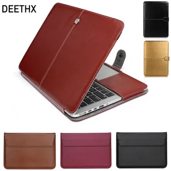 

Business PU bag Laptop Case For Macbook Pro Retina Air 11 12 13 15 inch,Air 13,2018 New pro 13 15 A1706 A1708 A1989 A1707 A1990,