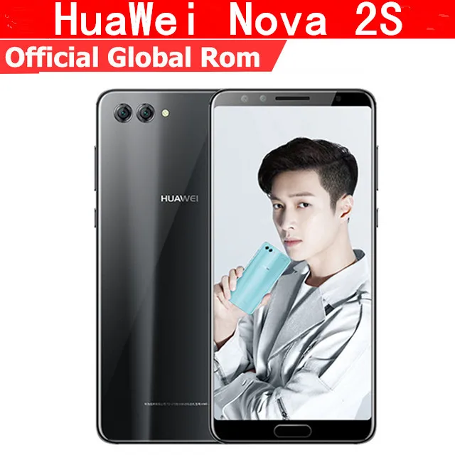 

Original HuaWei Nova 2S 4G LTE Mobile Phone Kirin 960 Android 8.0 6.0" Full Screen 6GB RAM 64GB ROM Fingerprint NFC TL00/AL00