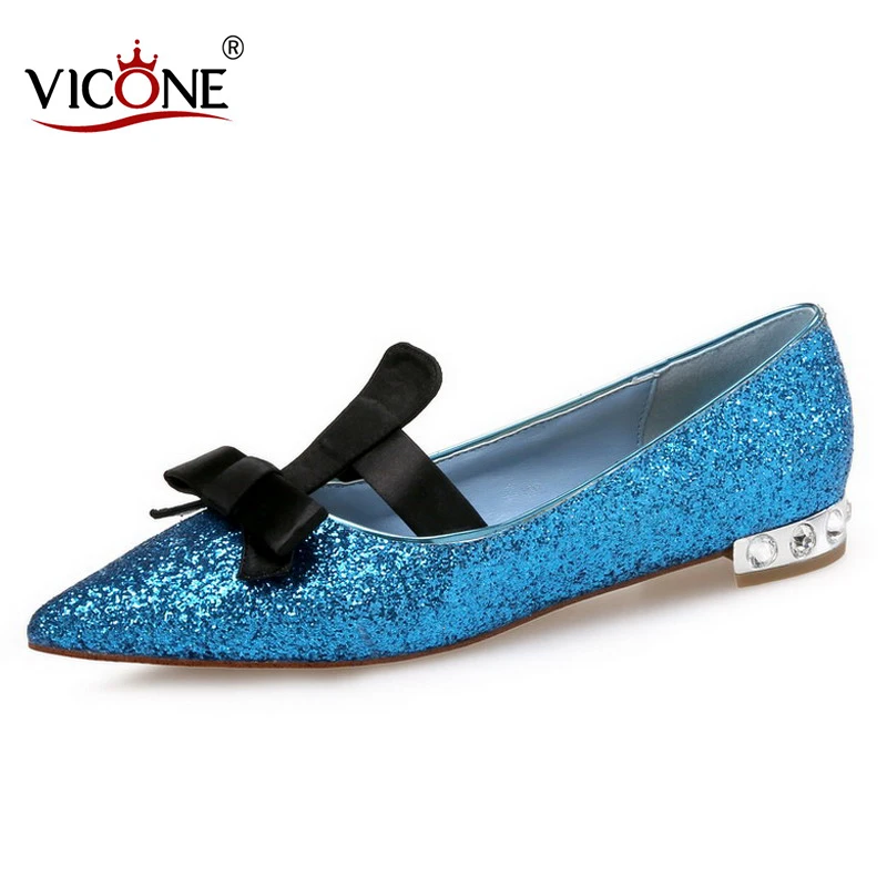 

VICONE Women Summer Pointed Toe Elegant Bling Heels V10192