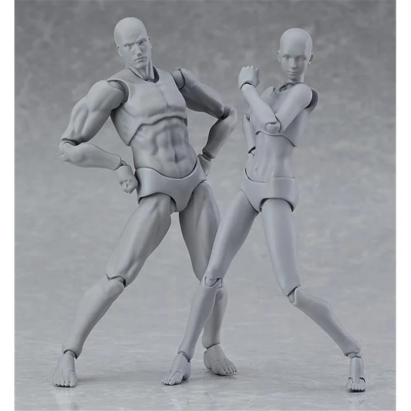 Модели Аниме Figma Archetype He She ПВХ экшн фигурки шарниры для человеческого тела мужчин