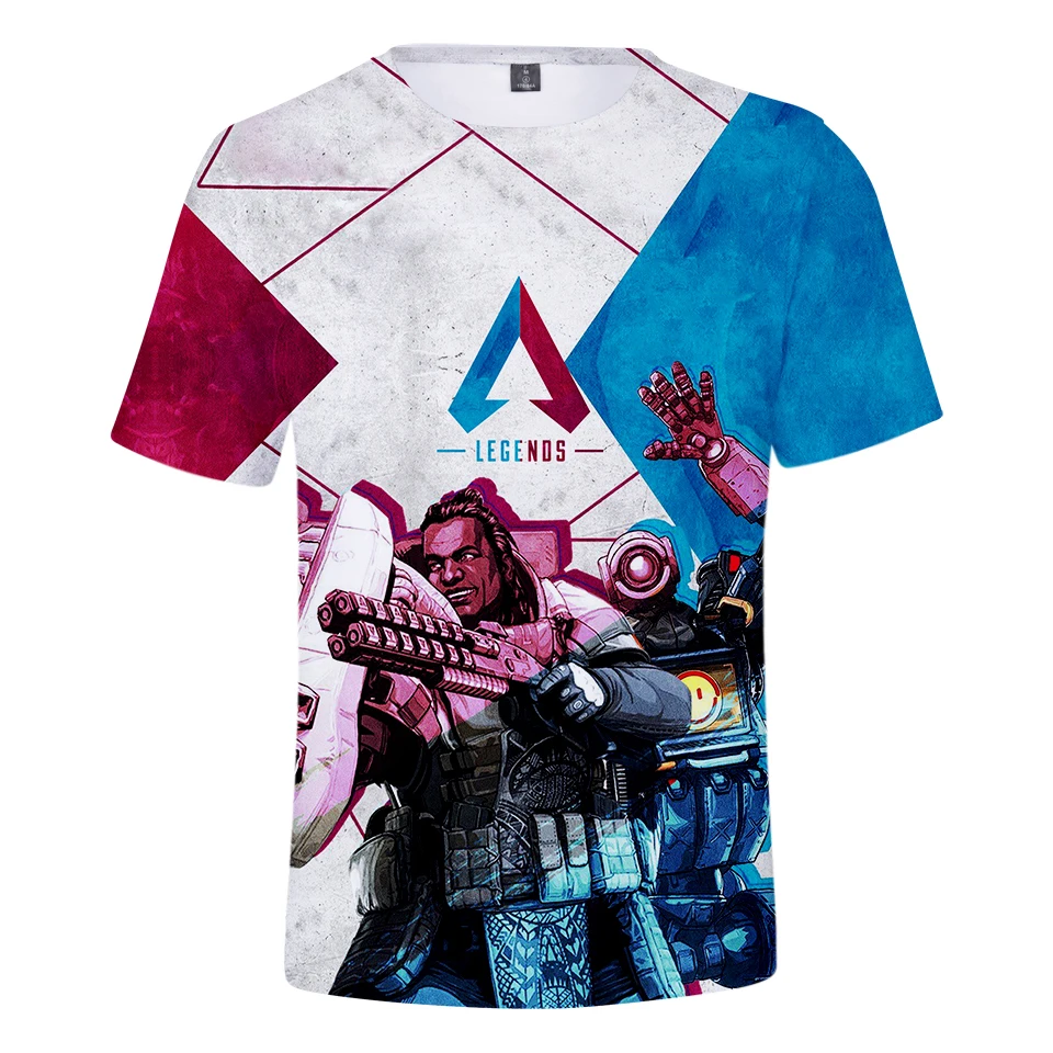 aikooki tshirt Short Sleeve Summer Tops Tees track suit 3d unisex T-shirt mens Fashion New Cool Boys Girls cartoon Print T shirt