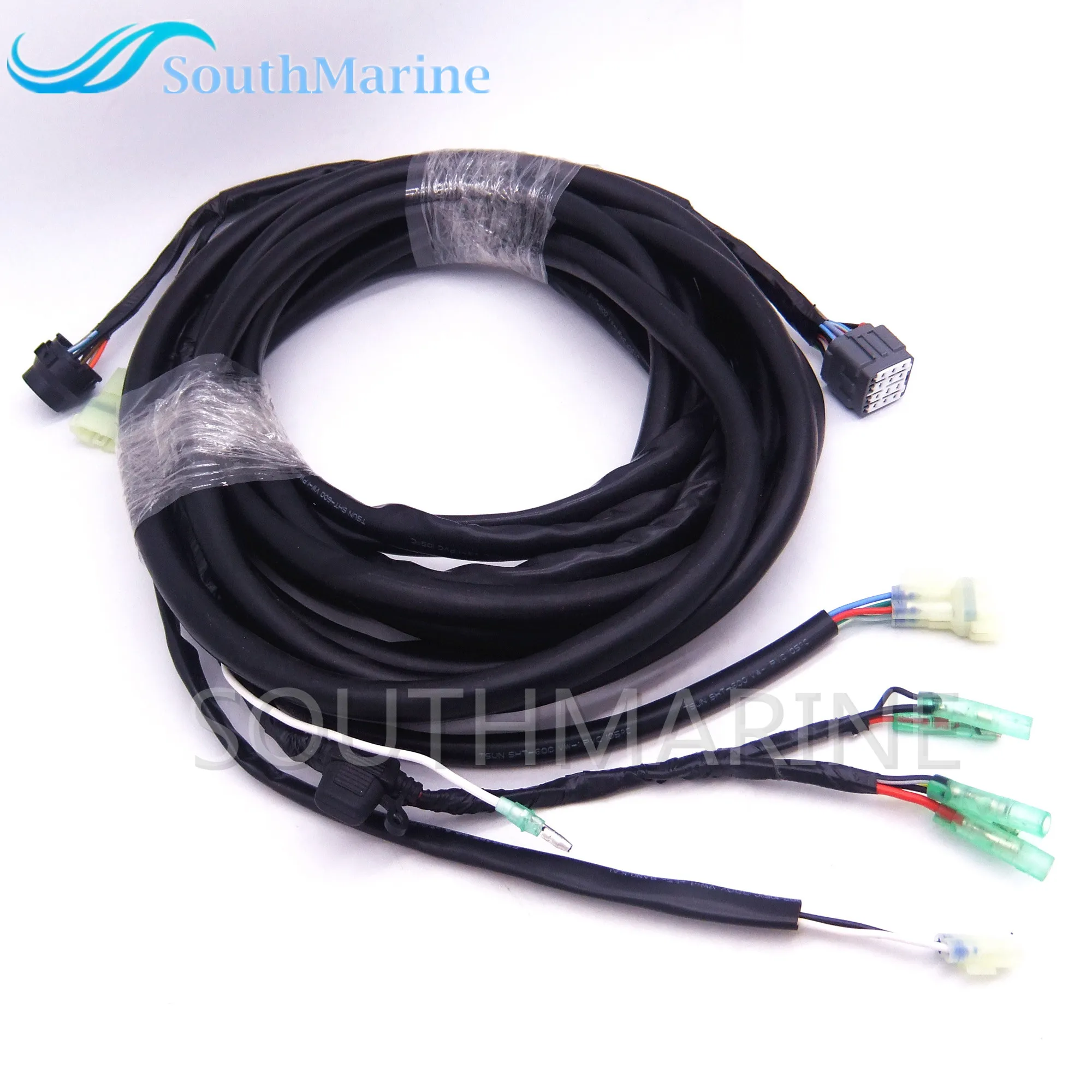 36620-93J02 22.6FT Main Wiring Harness for suzuki outboard motor Remote Control  Box with PTT 8P 6.9M