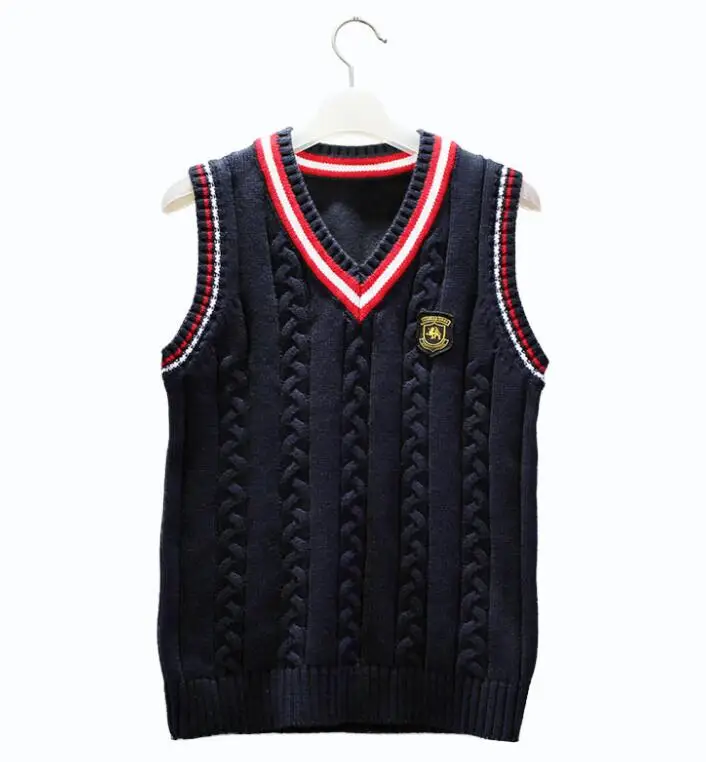 Свитер жилет школьный для учеников начальной школы|school vest|school sweater vest |
