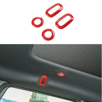 

Rear Reading Lights Lamps Hook Decoration Frame Cover Kit For Jeep Grand Cherokee 2016+ Car Interior Accessories Car Styling