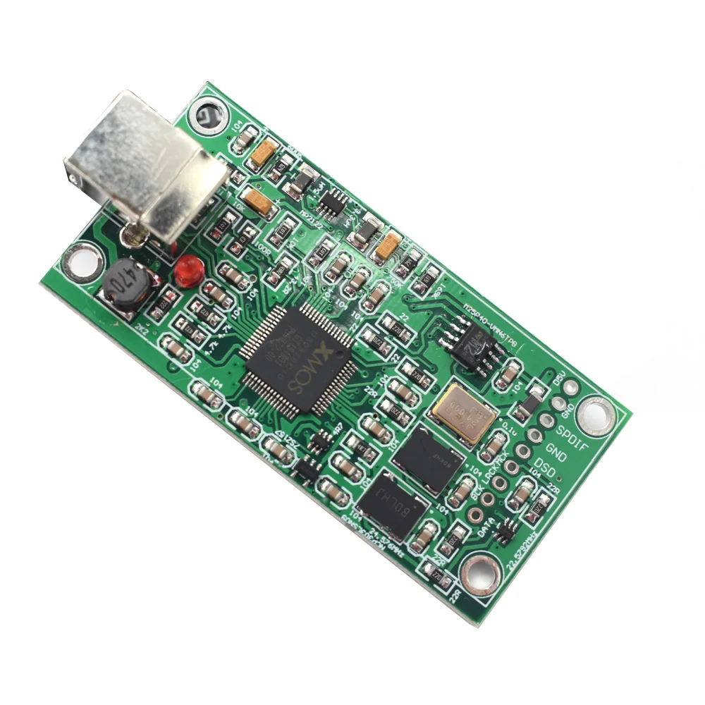Обновление SITIME crystal XMOS XU208 USB 384K 32B модуль I2S SPDIF выход поддержка DSD для ES9018 9028 9038PRO
