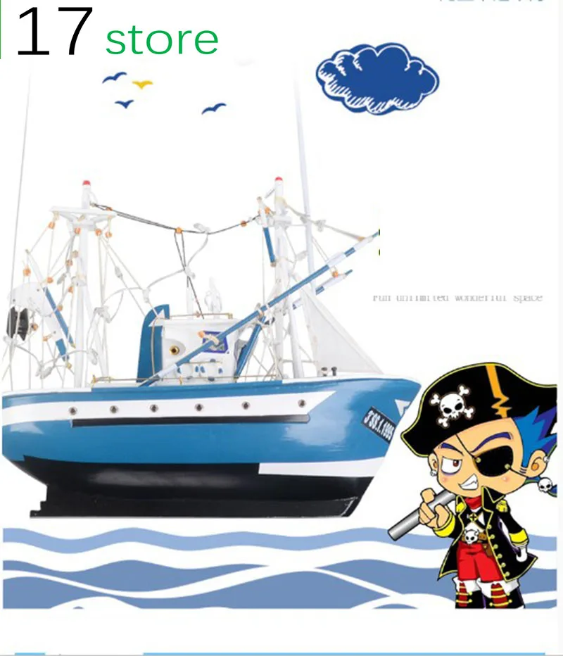 

Modern Boat Decorative LED Pendant Lights For Bedroom Children Kid's Room Home Decorative Surface Mounted Pendant Lamp