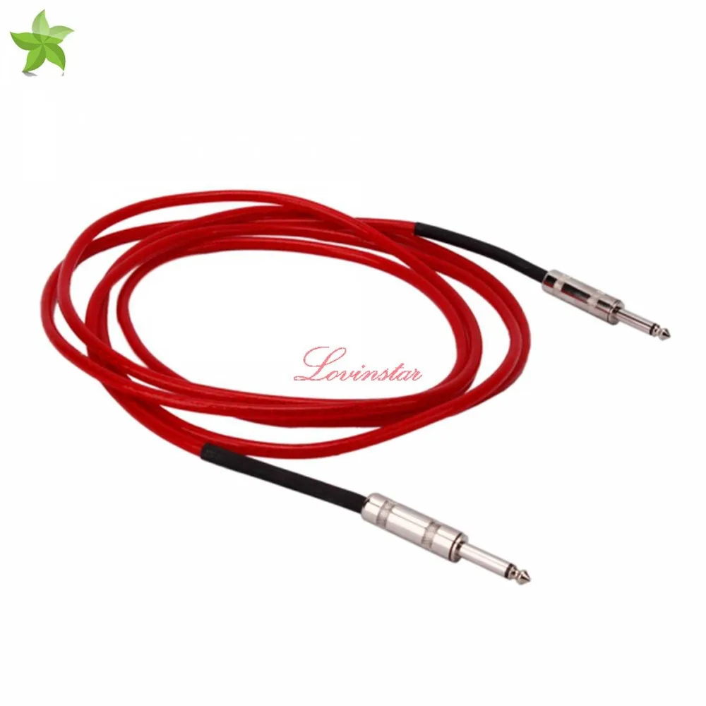 High Quality Transparent Amplifier Amp Instrument Lead Cord 10ft