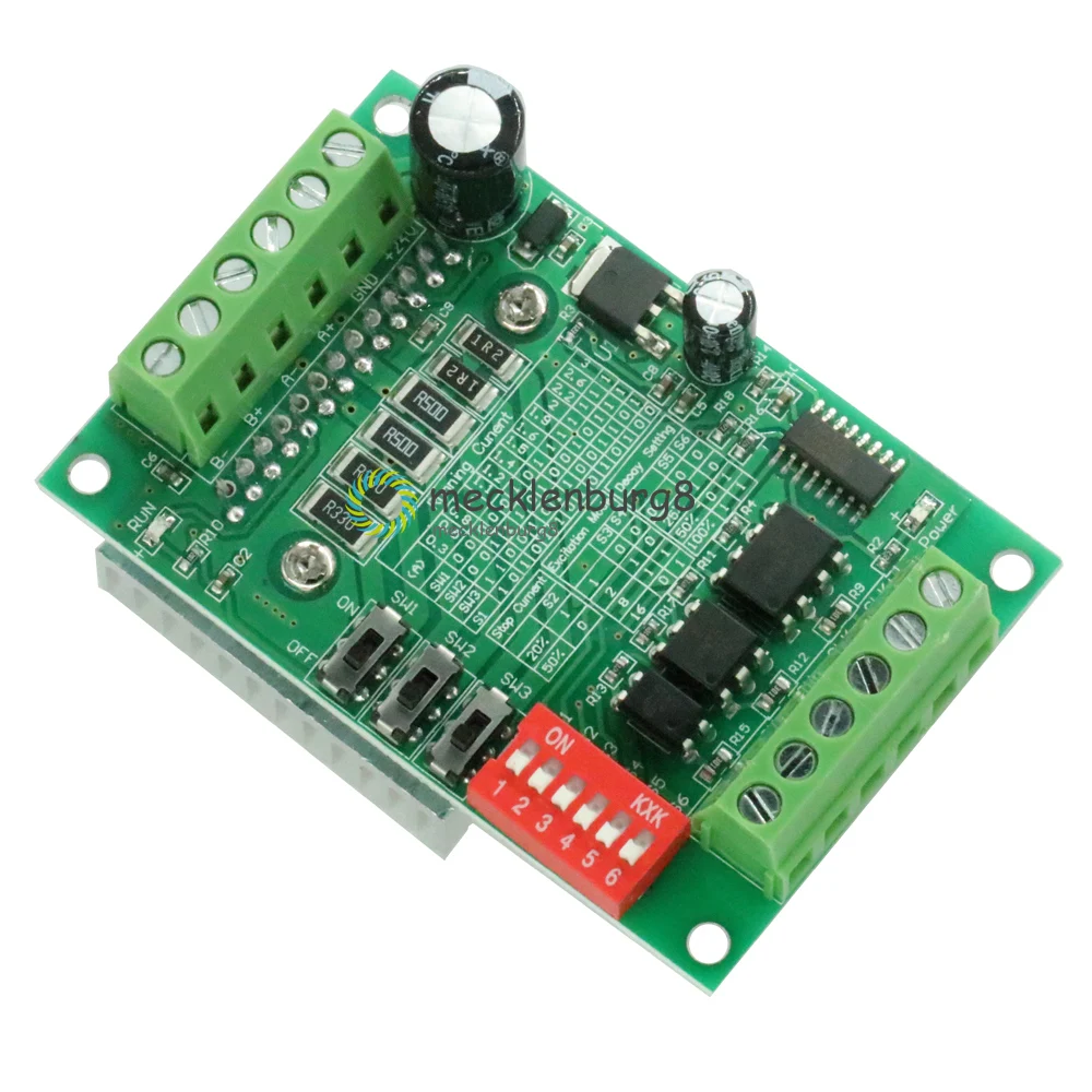 

TB6560 3A Stepper Motor Drives CNC Stepper Motor Board Single Axis Controller 10 Files Motor Controller Board New TB6560AHQ