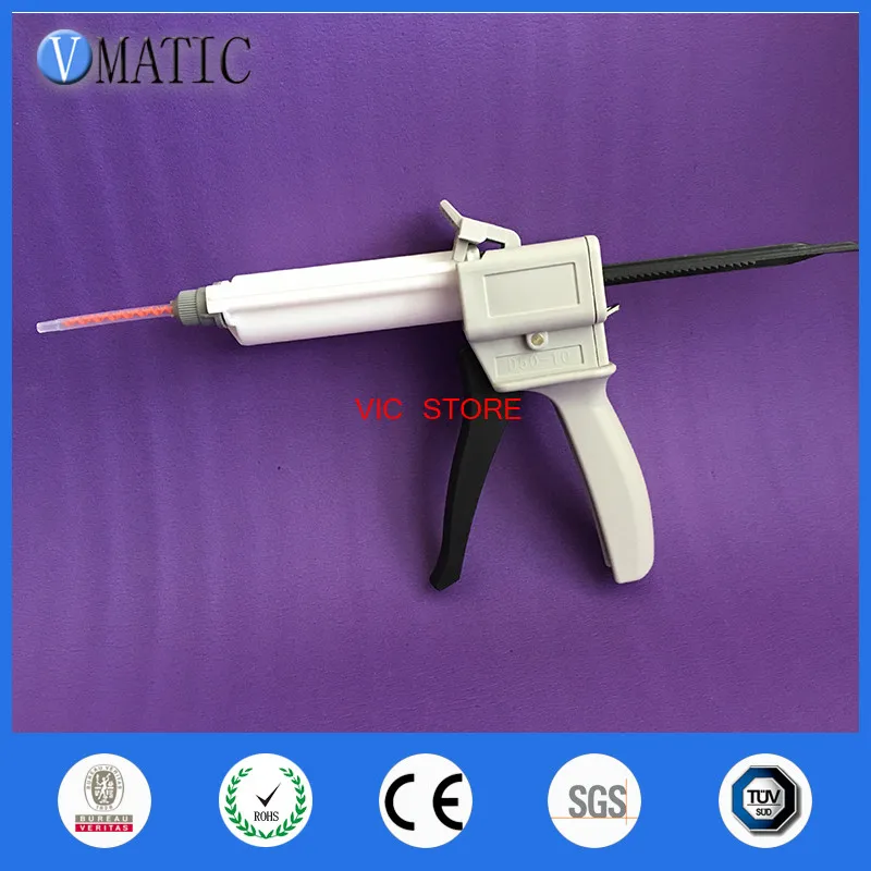 

Free Shipping Dental Impression Mixing Dispenser Dispensing Caulking Gun 50ml/cc 4:1 / 10:1