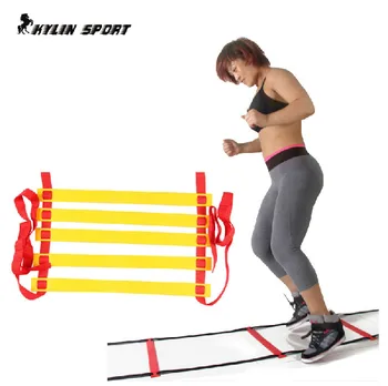 

fitness exercise agility speed ladder quick flat speed ladder for fitness training soccer training the 6 section 3 meters