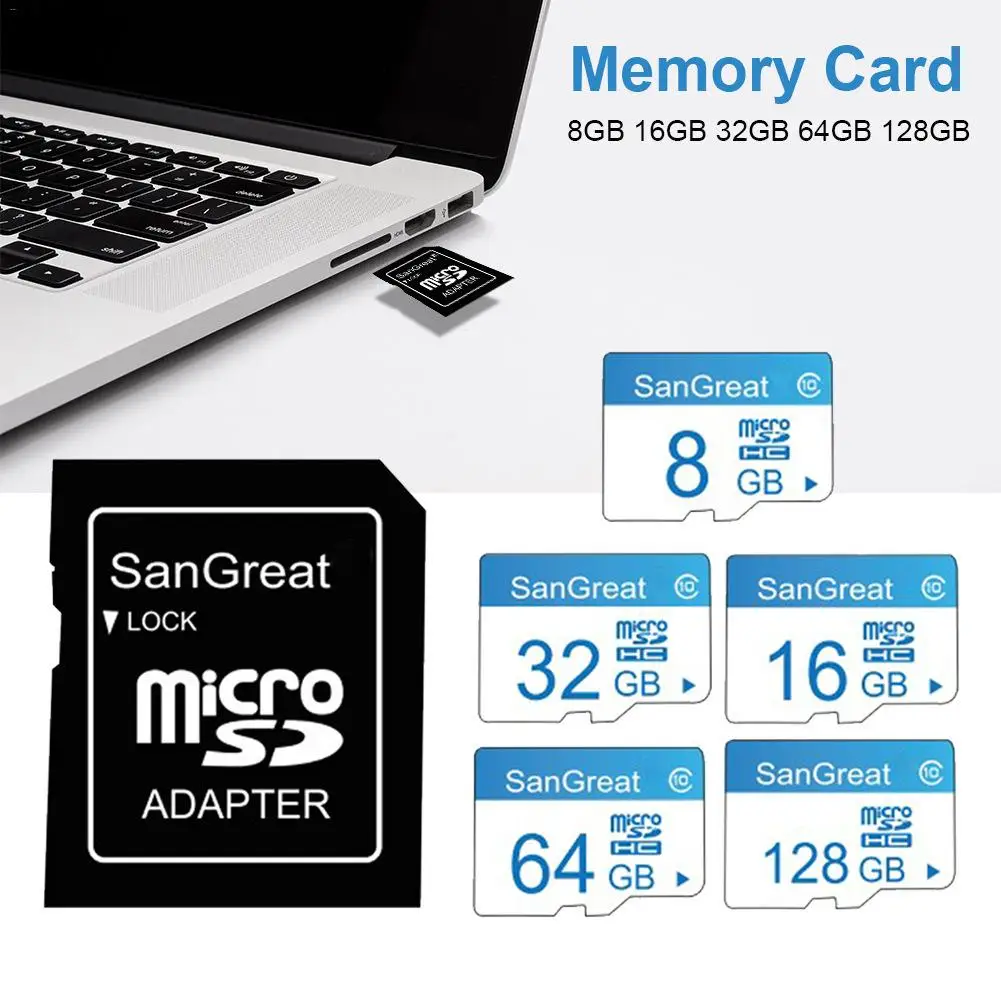 Memory Card 128GB 64GB 32GB 16GB 8GB Micro Sd Card Flash