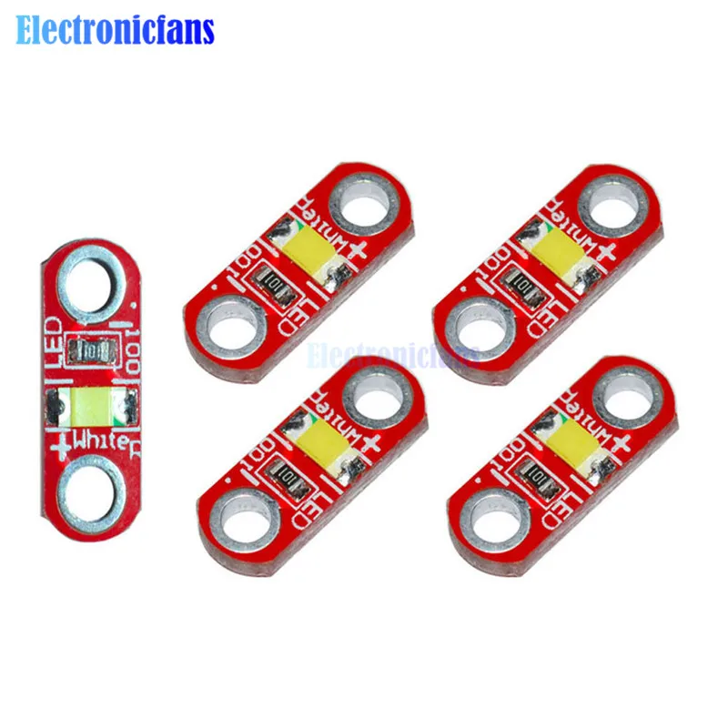 

20 piezas módulo LED SMD módulo LED blanco para voltaje Lilypad 3v a 5v 3 ~ 5v nuevo