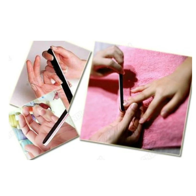 1 шт. тонкая пилочка для ногтей, маникюрный УФ-гель-полировщик для педикюра и маникюра, инструменты для ногтей, шлифовальная салонная буферная пилка для ногтей, наждачная бумага