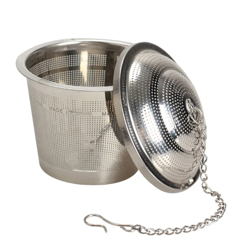 Diam 4.5cm Stainless Steel Tea Strainer Infuser Tea Locking Ball Tea
