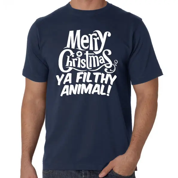 Merry Christmas Ya Filthy Animal Mens 