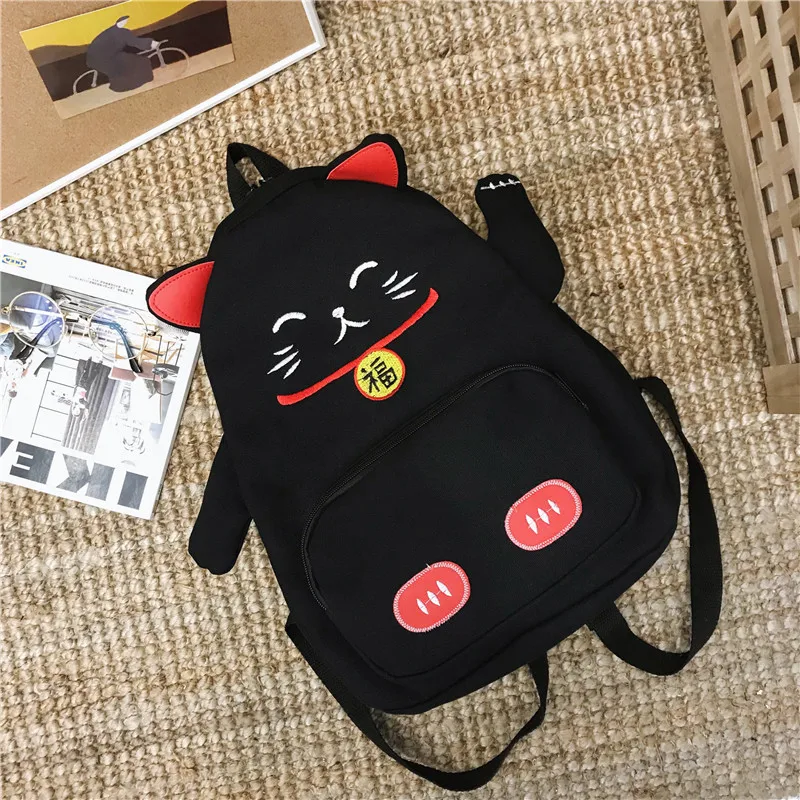 

NEW Black backpack Female School Backpack for Teenage Girl Mochila Feminina Women Backpacks Nylon Casual Bagpack Sac