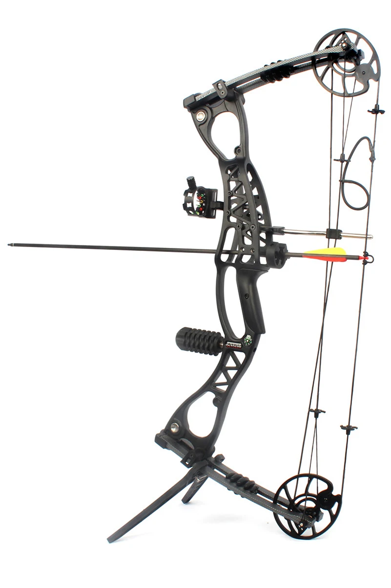 - High Quality Adjustable 4065 LBS Compound Bow Arrow Speed 300 feets for Hunting Shooting Archery