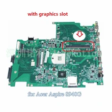 laptop motherboard for Acer Aspire 8940 8940G DA0ZY9MB6D0 MBPJJ06001 PM55 DDR3 With graphics slot