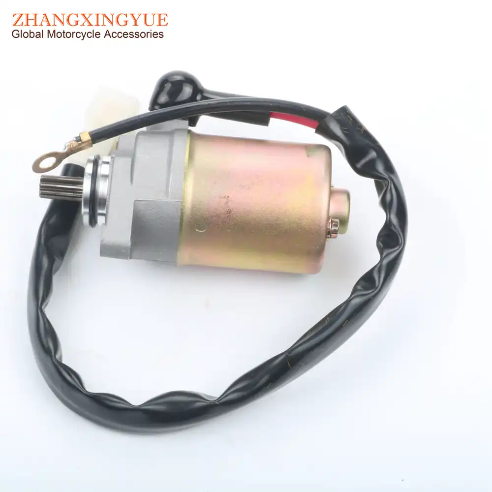 9-SPLINES perfk Starter Motor for 50cc 2-stroke Minarelli 1PE40QMB Jog engines