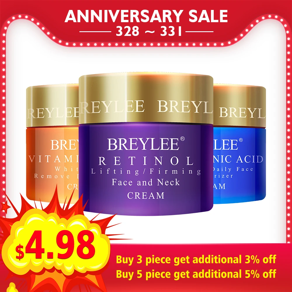Крем для лица BREYLEE Cream Hyaluronic Acid: подарит коже увлажнение, мягкость и бархатистость. - Алиэкспресс
