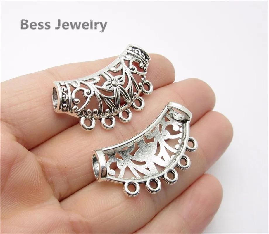 

15pcs(38*17mm) Antique Silver Charm European pendant fit for pandora style Bracelets Necklace DIY Metal Jewelry Making