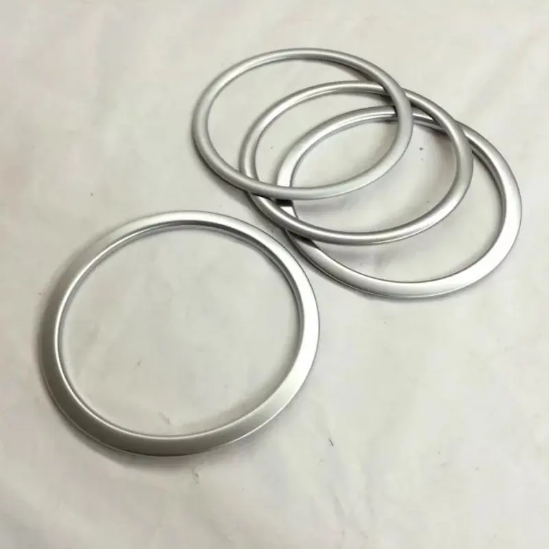 Дешевый Для Nissan Qashqai J11 2015 2016 2017 Авто Flare аудио кольцо Динамик коробка крышка отделка интерьера Chrome Стикеры автомобиля стайлинг Аксессуары