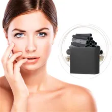 Натуральный Бамбуковый Уголь, очищающая Глубокая очистка пор, грязь, мыло ручной работы, уход за кожей, лечение акне, средство для удаления черных точек