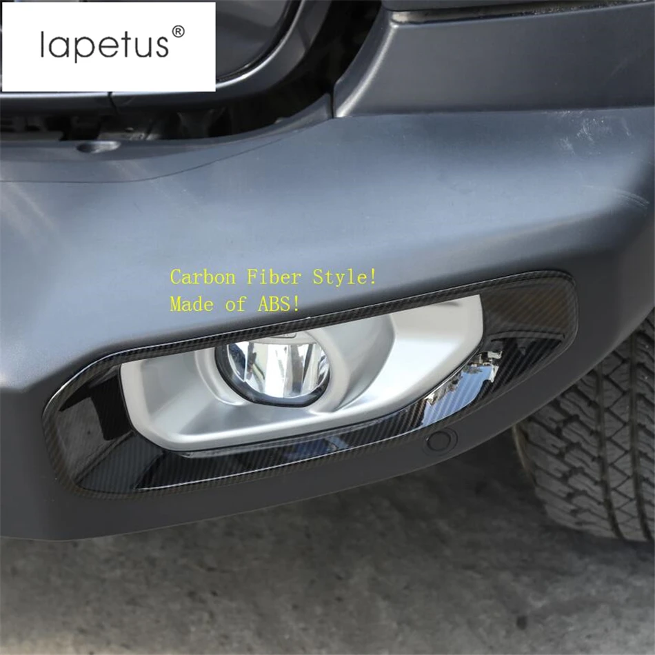 Аксессуары Lapetus для Jeep Wrangler JL 2018 2019 2020 передняя фара противотуманная рамка