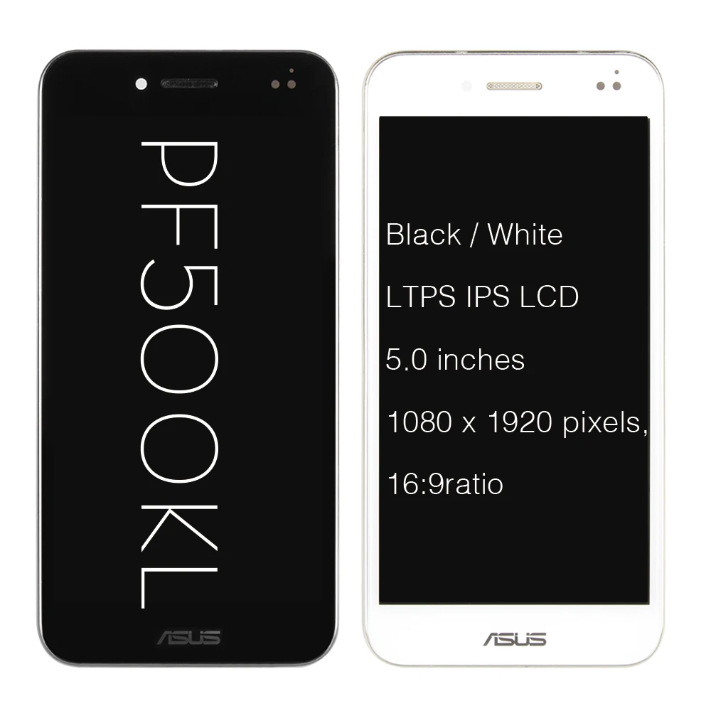 ЖК дисплей 5 дюймов для ASUS PadFone S PF500KL PF500 PF 500KL T00n сенсорный экран с дигитайзером в