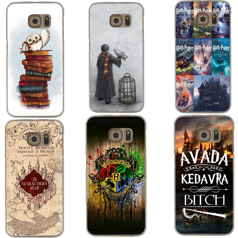 Harry Potter Hogwarts book Hard Phone Case Cover for Samsung S5 S6 S7 ...