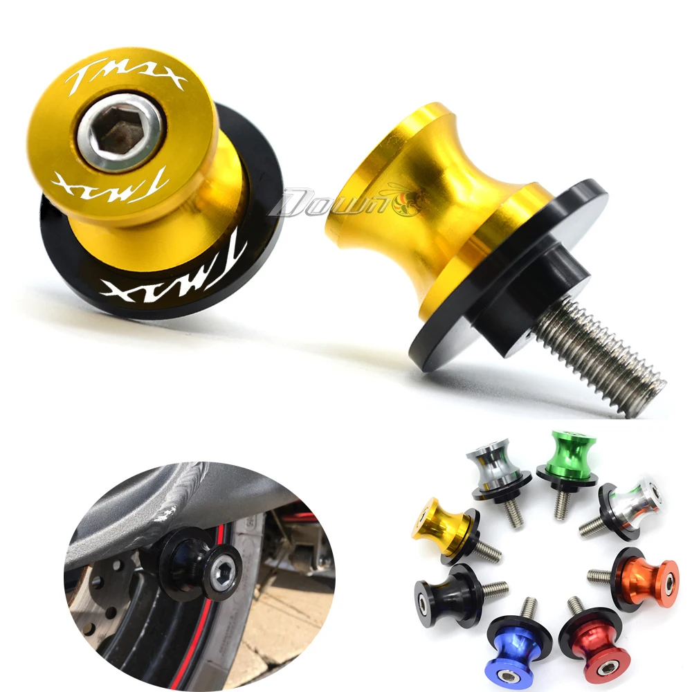 

Motorcycle Swingarm Spools Slider 6mm Stand Screws For YAMAHA Tmax T-max 530 Tmax500 2012-2015 T-MAX 500