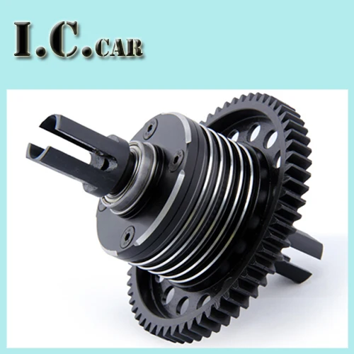 CNC Split the difference in the differential housing assembly kit fit losi 5ive T parts rovan