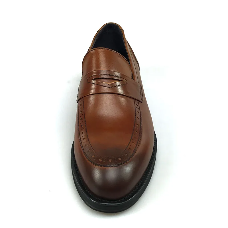 GRI/Мужские модельные туфли из натуральной кожи без шнуровки; итальянские дизайнерские мужские туфли для деловых и свадебных торжеств