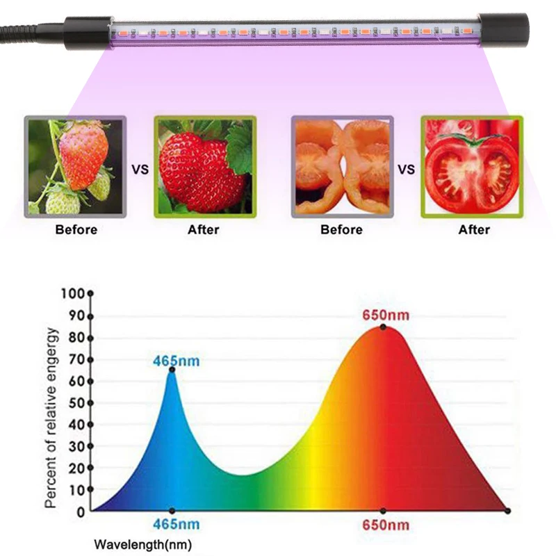 Сроки роста растений свет Экологичные гидропоники светодио дный светать овощи цветок завод лампы