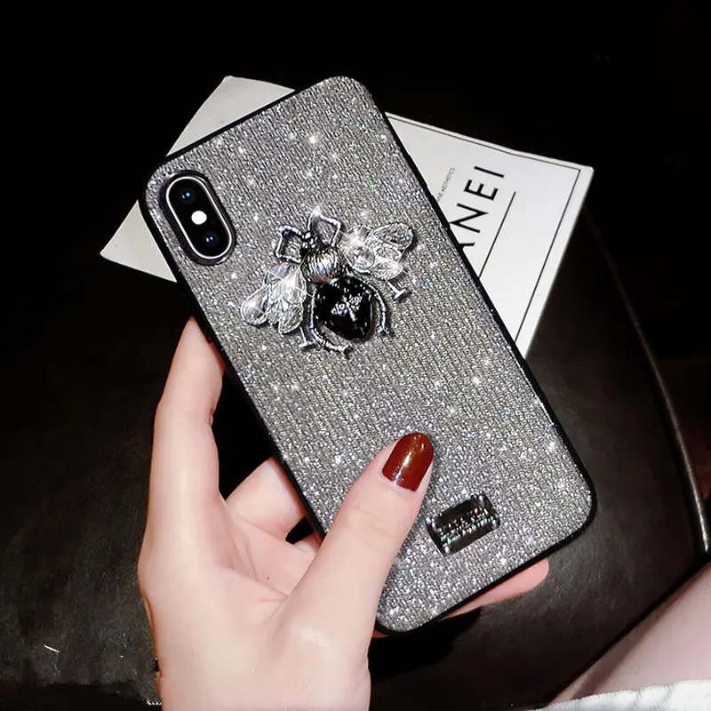 bling bling luxury cute iphone 6 6s 7 8 plus x xr xs max case  (4)
