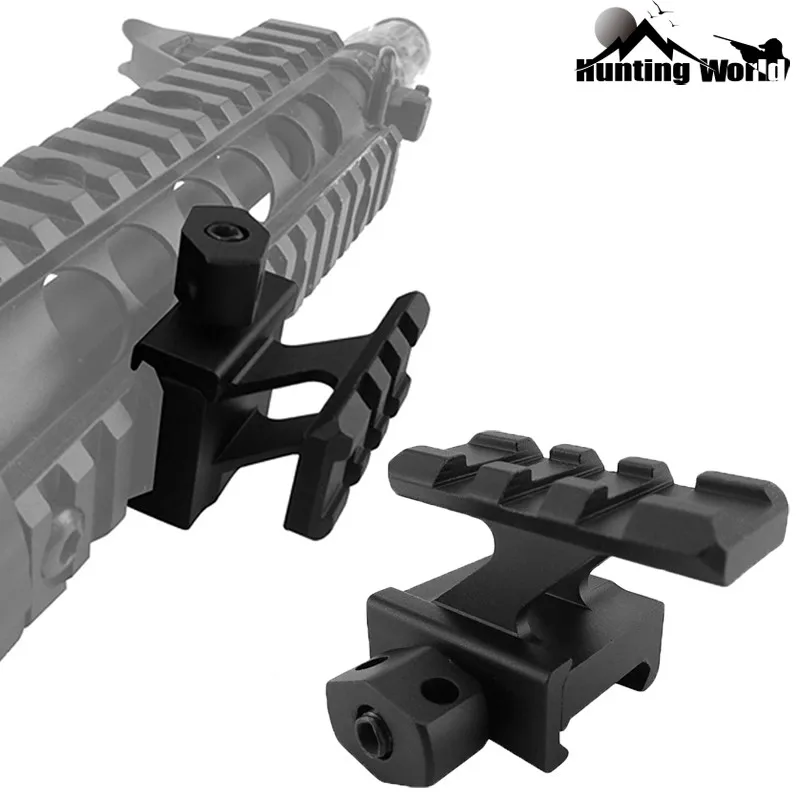 

Tactical High Profile Red Dot Sight Riser Mount Scope Mount Raise Sight Mount 20mm Airsoft Rifle Picatinny Weaver Rail Mount