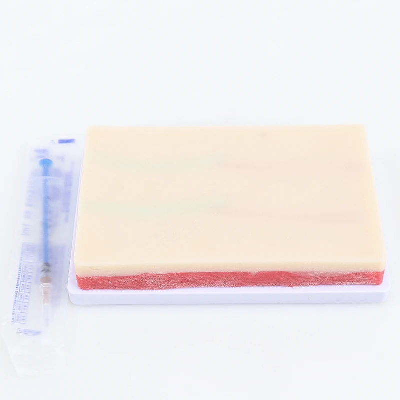 Модуль Venipuncture имитирует инъекцию кожи человека тренировка подкожной инъекции
