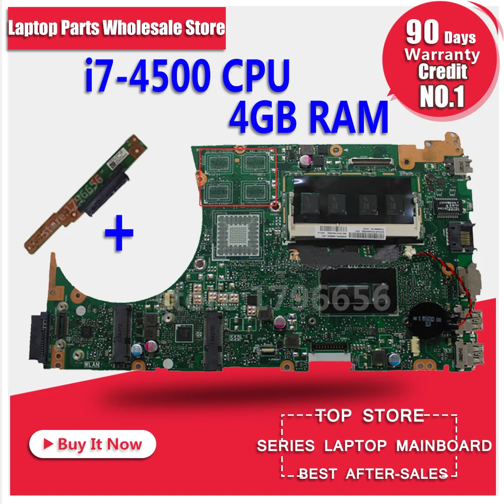 Материнская плата + S551LB REV2.0 материнская для For Asus S551 S551L S551LN S551LA R553L K551L не