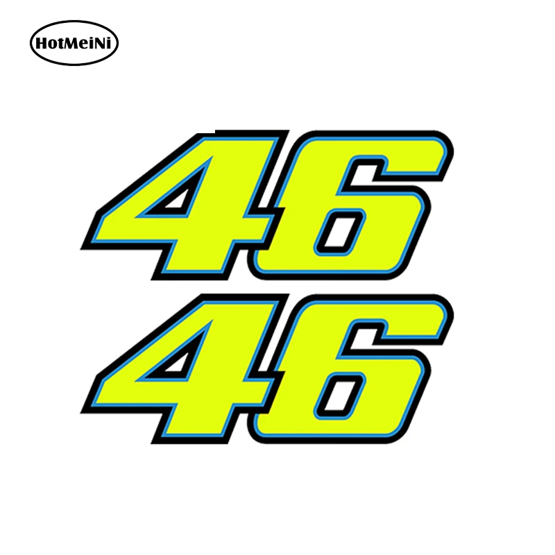 Car Sticker 3D Number 46 Valentino Rossi Moto The Doctor Sticker VR46